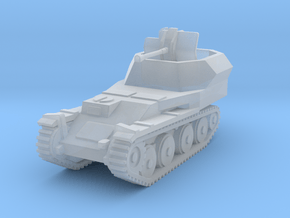 Flakpanzer 38 t scale 1/87 in Clear Ultra Fine Detail Plastic