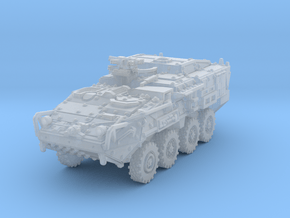 M1133 Stryker MEV scale 1/87 in Clear Ultra Fine Detail Plastic