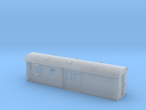 30ft Guards Van, New Zealand, (HO Scale, 1:87) in Clear Ultra Fine Detail Plastic