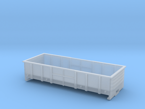 LC Wagon, New Zealand, (HO Scale, 1:87) in Clear Ultra Fine Detail Plastic