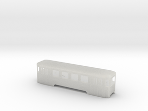 n2 Wiener Stadtbahn Beiwagen in Clear Ultra Fine Detail Plastic