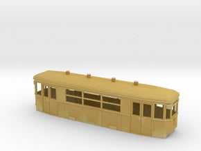 b Wiener Strassenbahn Beiwagen in Tan Fine Detail Plastic
