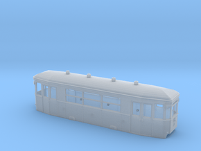 b Wiener Strassenbahn Beiwagen in Clear Ultra Fine Detail Plastic