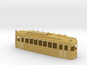 L Wiener Linien Triebwagen Gehäuse in Tan Fine Detail Plastic