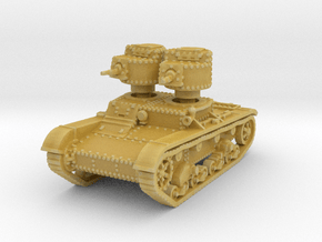 T 26 A Tank scale 1/100 in Tan Fine Detail Plastic