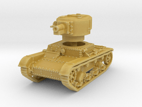 T 26 4 76mm Tank 1/100 in Tan Fine Detail Plastic