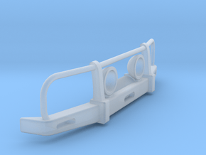 Bullbar &Lights for 4WD like Toyota Hilux 1:24 in Clear Ultra Fine Detail Plastic
