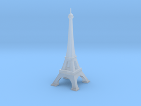 Eiffel Tower in Clear Ultra Fine Detail Plastic