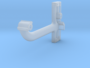Signal Semaphore Arm (Long) no bolts 1:19 scale in Clear Ultra Fine Detail Plastic