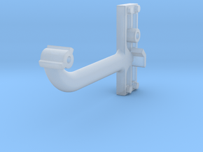 Signal Semaphore Arm (Long) w/bolts 1:19 scale in Clear Ultra Fine Detail Plastic