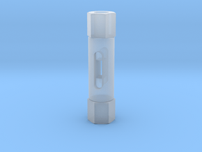 Signal Semaphore Turnbuckle 1.5mm 1:19 scale in Clear Ultra Fine Detail Plastic