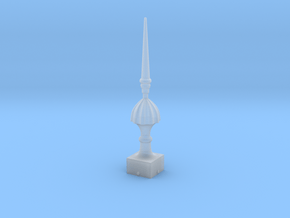 Signal Finial (Victorian Spike) 1:6 scale in Clear Ultra Fine Detail Plastic