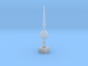 Signal Finial (Victorian Spike) 1:24 scale in Clear Ultra Fine Detail Plastic