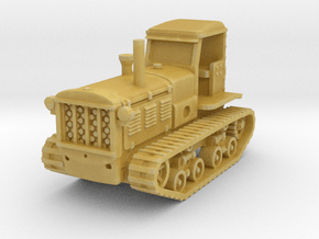 STZ 3 Tractor (late) 1/87 in Tan Fine Detail Plastic