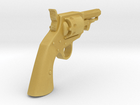 Ned Kelly Gang Colt 1851 Pocket Revolver 1:18 scal in Tan Fine Detail Plastic