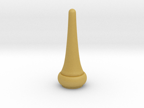 Signal Semaphore Finial Pointed Cone 1:22.5 scale in Tan Fine Detail Plastic