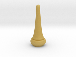 Signal Semaphore Finial Pointed Cone 1:6 scale in Tan Fine Detail Plastic