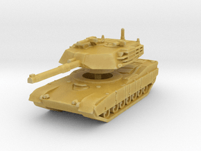 M1 Abrams Tank 1/120 in Tan Fine Detail Plastic