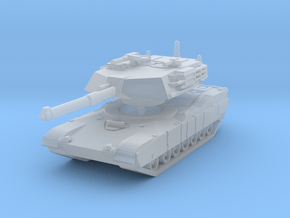 M1 Abrams Tank 1/120 in Clear Ultra Fine Detail Plastic