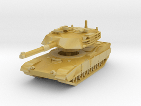 M1 Abrams Tank 1/144 in Tan Fine Detail Plastic