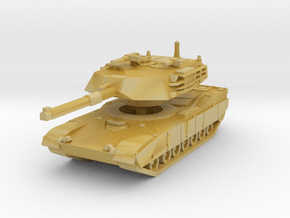 M1 Abrams Tank 1/285 in Tan Fine Detail Plastic