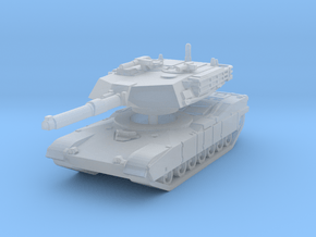 M1A1 Abrams Tank 1/120 in Clear Ultra Fine Detail Plastic