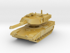M1A1 Abrams Tank 1/144 in Tan Fine Detail Plastic