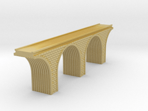 N Scale Arch Bridge Double Track 1:160 Scale in Tan Fine Detail Plastic