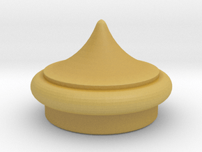 Finial Round Point 1:22.5 scale in Tan Fine Detail Plastic