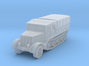 Sdkfz 9 FAMO (covered) 1/56 in Clear Ultra Fine Detail Plastic