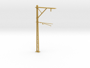 VR Stanchion 56mm (Standard) 1:87 Scale in Tan Fine Detail Plastic