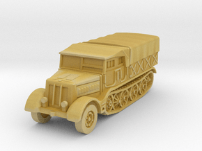 Sdkfz 9 FAMO (covered) 1/285 in Tan Fine Detail Plastic