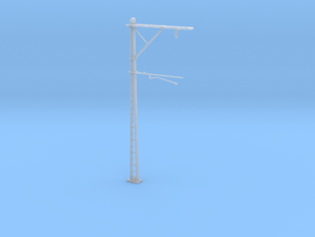 VR Stanchion 66mm (Standard) 1:87 Scale in Clear Ultra Fine Detail Plastic