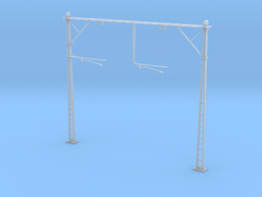 VR Double Stanchion 66mm (Standard) 1:87 Scale in Clear Ultra Fine Detail Plastic