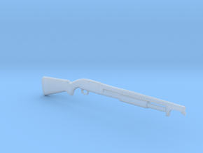 Winchester M12 Trench Gun (1:18 scale) in Clear Ultra Fine Detail Plastic