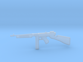 Thompson M1928 30rds (1:18 Scale) in Clear Ultra Fine Detail Plastic