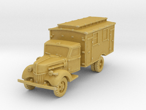 Ford V3000 Ambulance early 1/100 in Tan Fine Detail Plastic