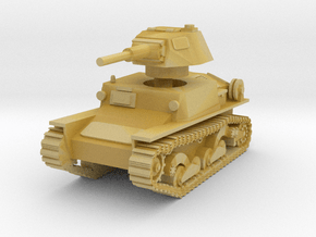 L6 40 Light tank 1/160 in Tan Fine Detail Plastic