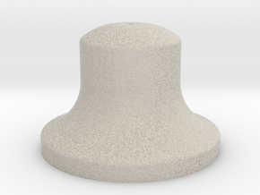3/4" Scale Bell in Natural Sandstone