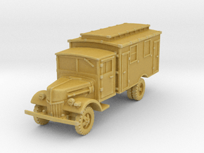 Ford V3000 Ambulance late 1/100 in Tan Fine Detail Plastic