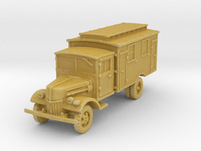 Ford V3000 Ambulance late 1/120 in Tan Fine Detail Plastic