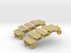 1/144 MHU-226 Munitions Trailer (2X) (finished) in Tan Fine Detail Plastic