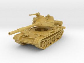 T62 Tank 1/100 in Tan Fine Detail Plastic
