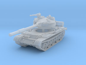 T62 Tank 1/285 in Clear Ultra Fine Detail Plastic