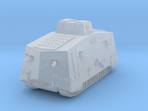 A7V Tank 1/100 in Clear Ultra Fine Detail Plastic