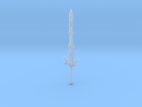 Concept Rune Sword in Clear Ultra Fine Detail Plastic