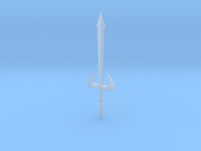 dragon sword in Clear Ultra Fine Detail Plastic