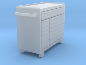 1/64 11-drawer masters series toolbox in Clear Ultra Fine Detail Plastic