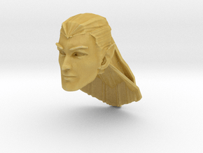 head elf long hair 2 in Tan Fine Detail Plastic