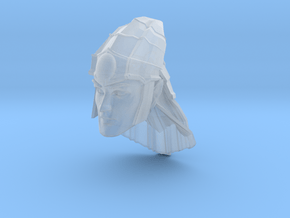 head elf 2 with helmet in Clear Ultra Fine Detail Plastic
